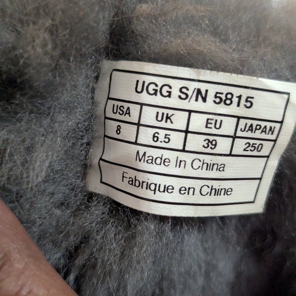 UGG Gray Suede Boots - Picture 7 of 7